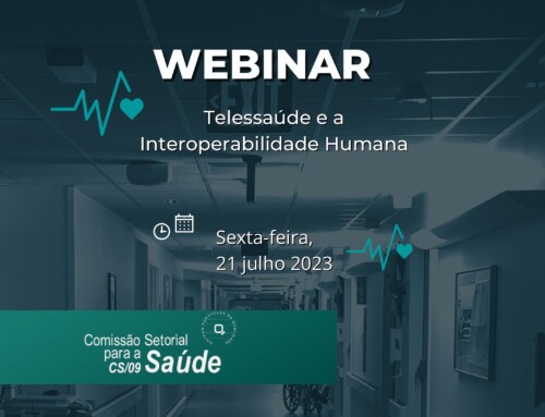Webinar | Telessaúde e a Interoperabilidade Humana | 21 de julho | 10:00 – 12:30