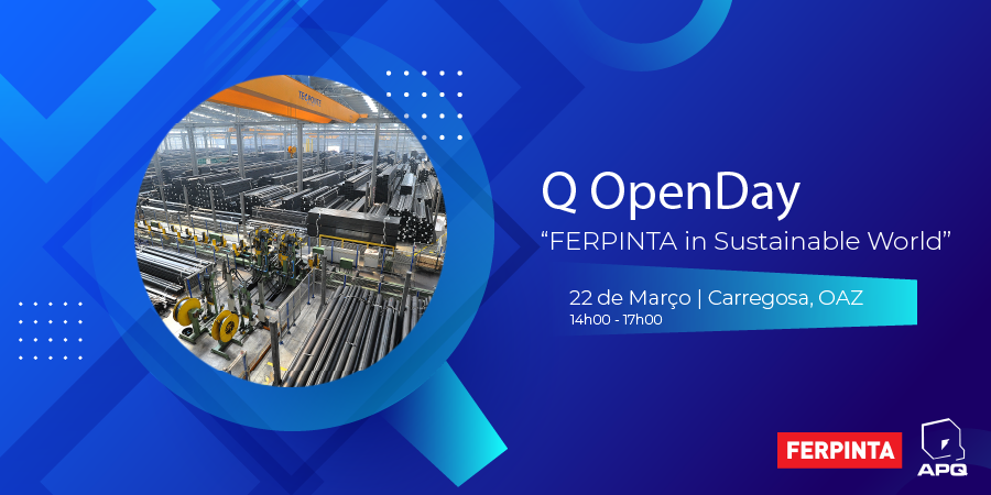Q OpenDay – FERPINTA in Sustainable World (Exclusivo e gratuito para associados da APQ)