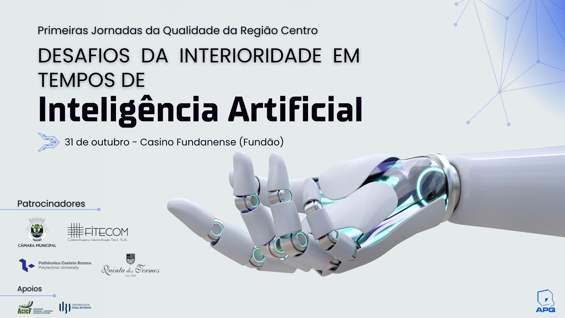 Desafios da interioridade em tempos de Inteligência Artificial | Jornadas da Qualidade da Região Centro